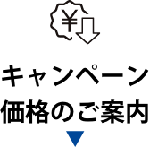 キャンペーン価格のご案内